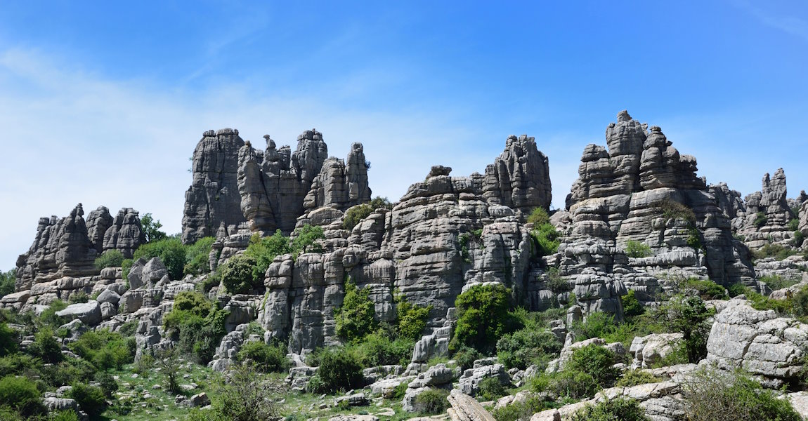 El Torcal de Antequera in Andalusien