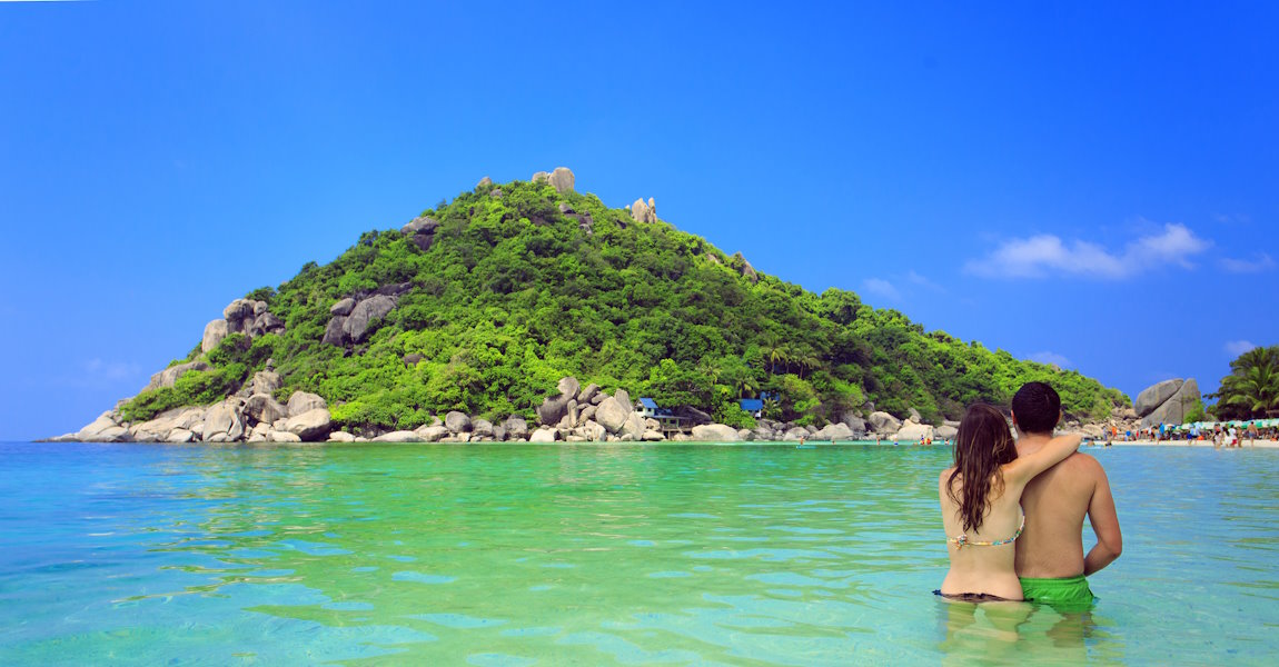 Kho Nang Yuan in Thailand - kleine Insel