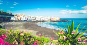 Playa Jardin in Puerto de la Cruz auf Teneriffa