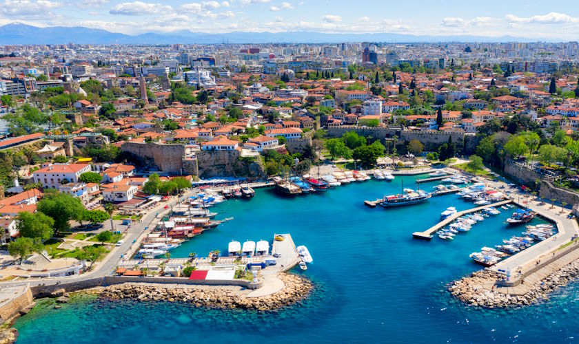 Antalya Türkei Hafen