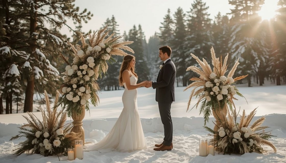 Hochzeitsurlaub im Winter: Heiraten in der Nebensaison